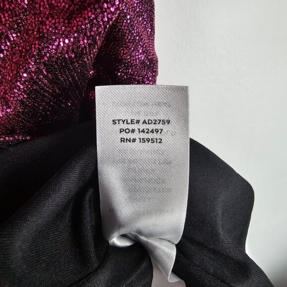 NWT‎ Lulus Dancefloor Bombshell Metallic Pink One-Shoulder Mini Dress Size M & L - Picture 13 of 14